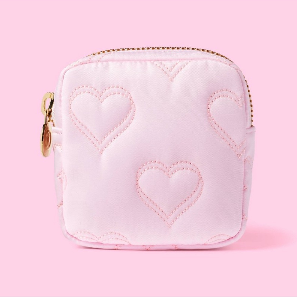Quilted Hearts Mini Square Pouch - Stoney Clover Lane x Target